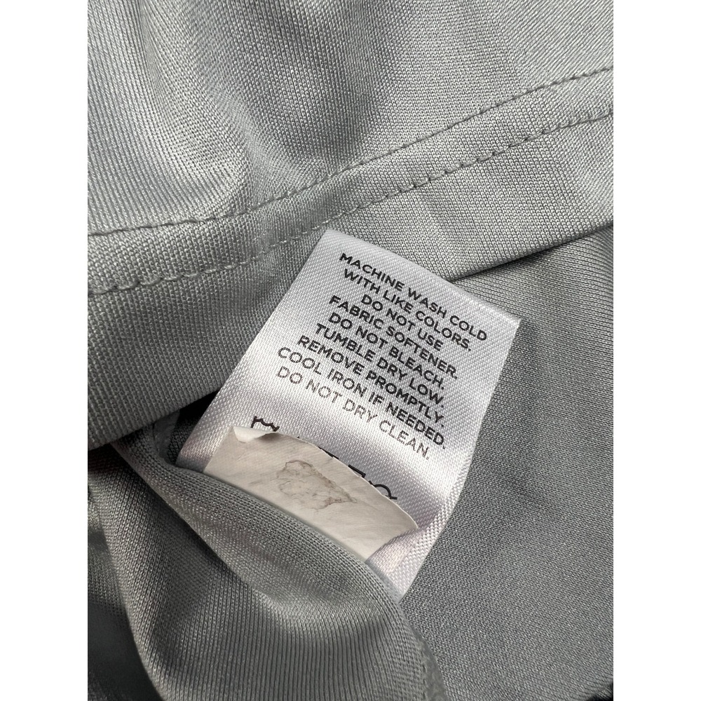 Port-Tek T-Shirt Mens 3XLT Gray Performance Long Sleeve Crew Neck Tall Fit Solid - Picture 6 of 9